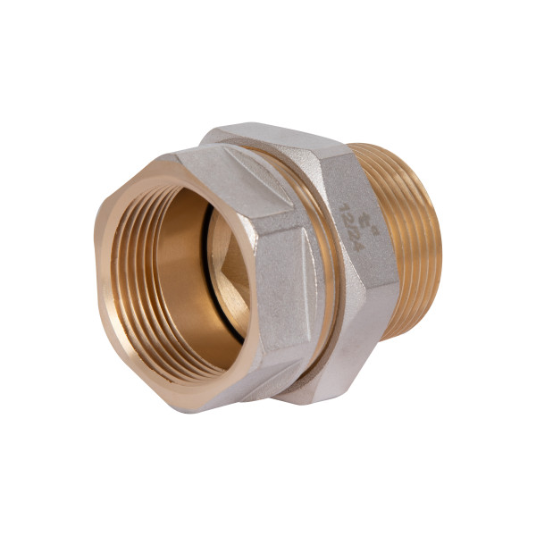 Сгон-американка Thermo Alliance Base 1 1/2"ВН никель, прямой SD190W40