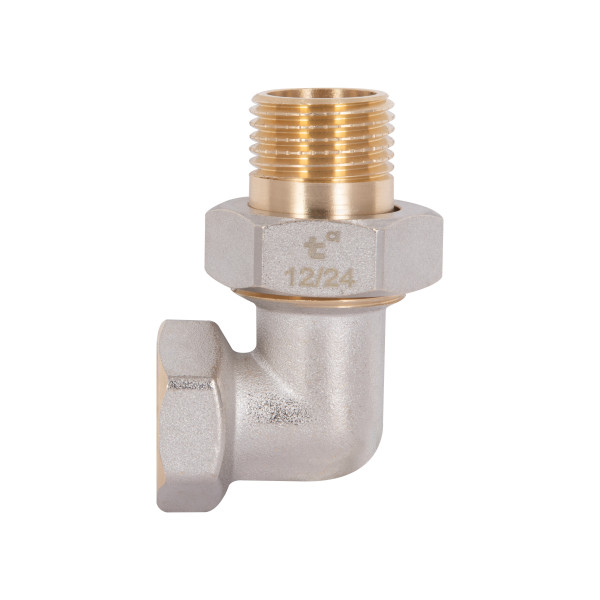 Сгон-американка Thermo Alliance Base 1/2"ВН угловой, никель  SD191W15