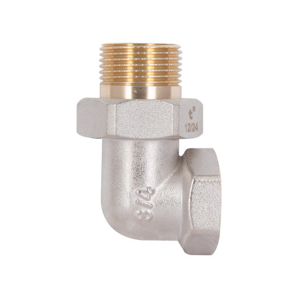 Сгон-американка Thermo Alliance Base 3/4"ВН никель, угловой SD191W20