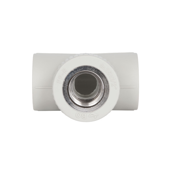 Тройник PPR Blue Ocean 25х1/2"х25 ВР