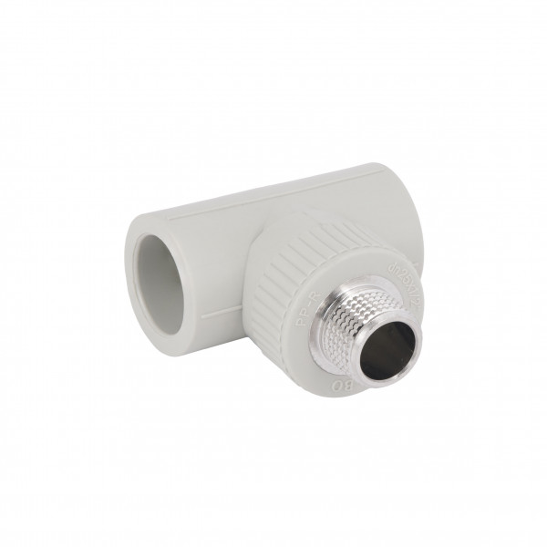 Тройник PPR Blue Ocean 25х1/2"х25 НР