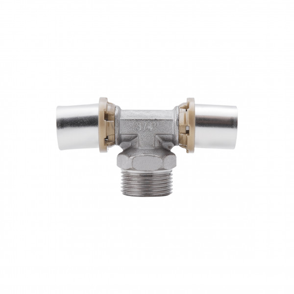 Тройник пресс Icma 20х3/4"х20 НР №407