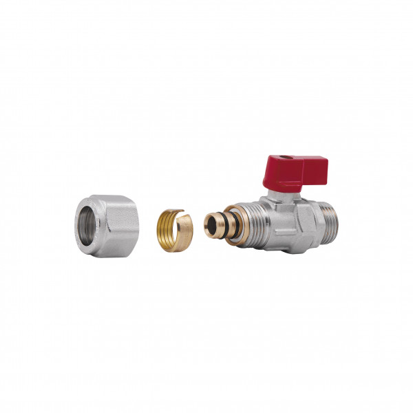 Кран кульовий обтискний Thermo Alliance Forte 16х1/2" ЗР SF262W15