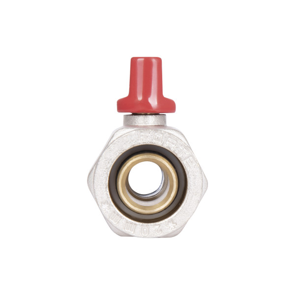 Кран шаровой обжимной Thermo Alliance Forte 20х3/4" НР SF262W20