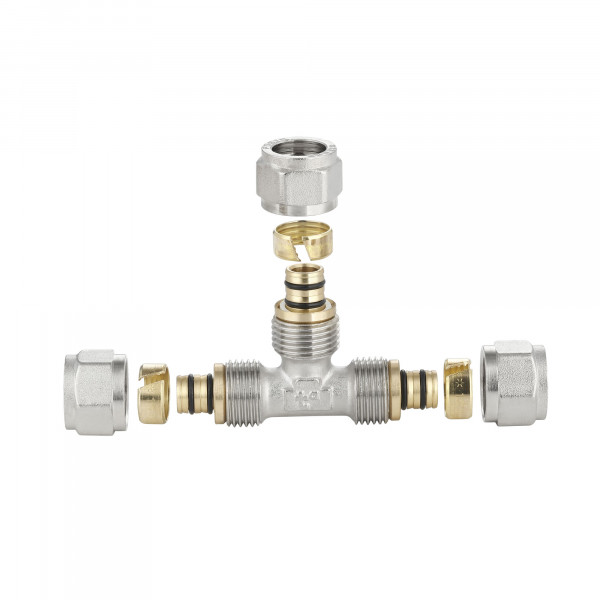 Тройник обжимной Thermo Alliance Forte 16 SF176W161616