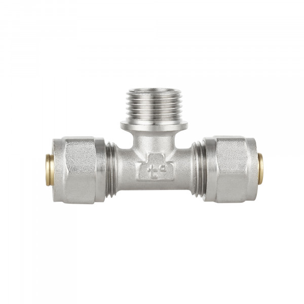 Тройник обжимной Thermo Alliance Forte 16х1/2"х16 НР SF178W161516
