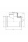 Тройник редукционный Thermo Alliance Forte 1"х3/4"х1" ВВ SF362252025