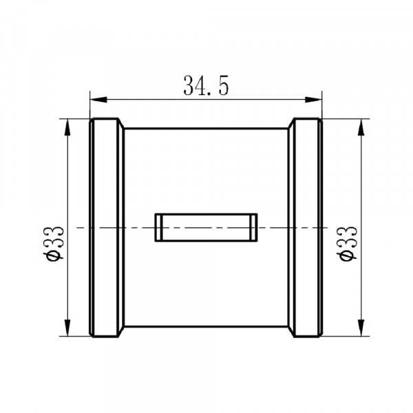 Муфта Thermo Alliance Forte 3/4" ВВ хром  SF356H20