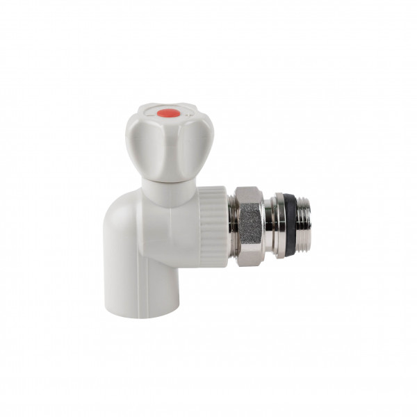 Кран шаровой радиаторный PPR Thermo Alliance 25х3/4" угловой