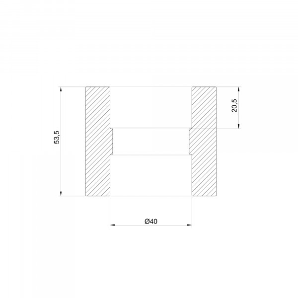 Муфта PPR Thermo Alliance 40