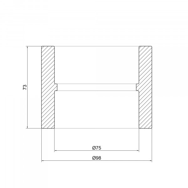 Муфта PPR Thermo Alliance 75
