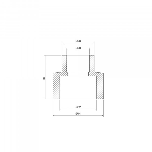 Муфта PPR Thermo Alliance 32х20