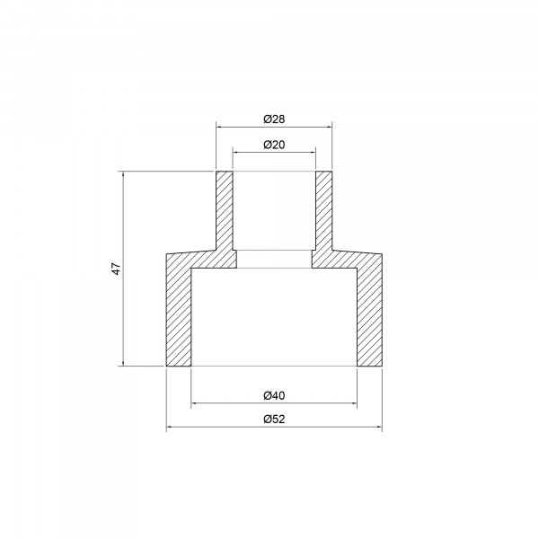 Муфта PPR Thermo Alliance 40х20