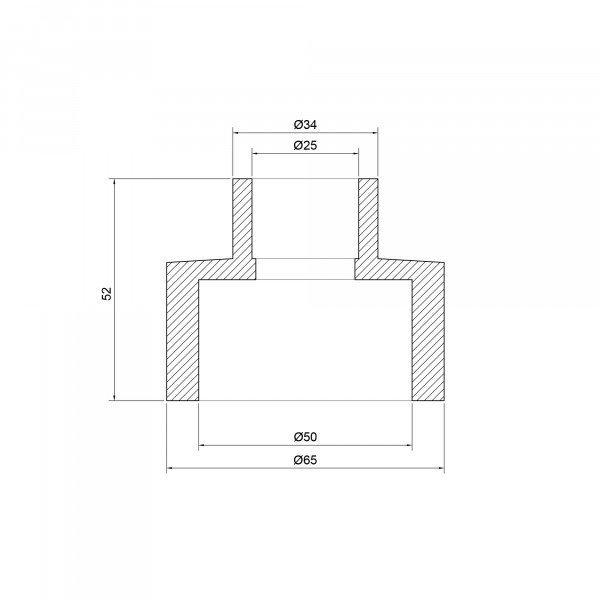 Муфта PPR Thermo Alliance 50х25