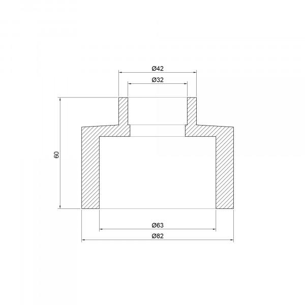 Муфта PPR Thermo Alliance 63х32