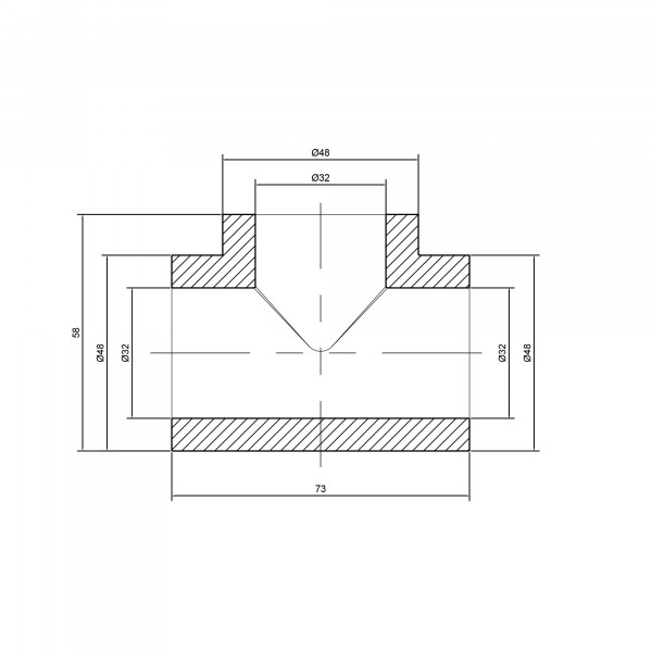 Трійник PPR Thermo Alliance 32