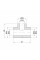 Тройник PPR Thermo Alliance 25х20х25