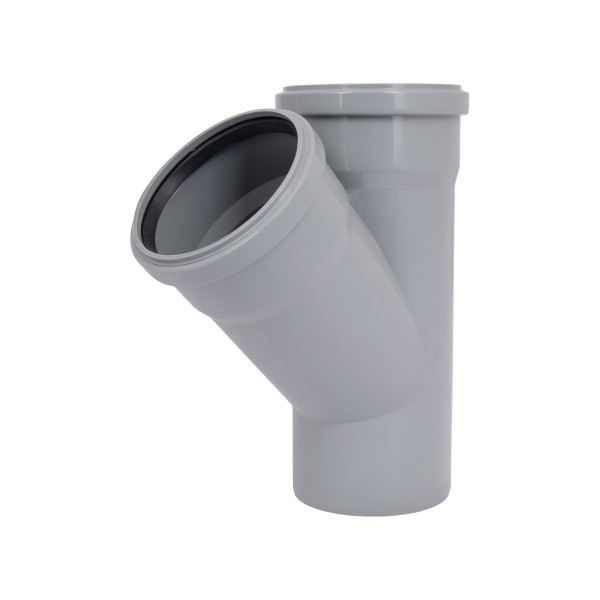 Трійник PPR каналізаційний TA Sewage 110, 45°