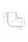 Уголок Thermo Alliance Standart 1" НР SD41925