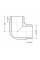 Угол Thermo Alliance Standart 3/4" НР SD41920