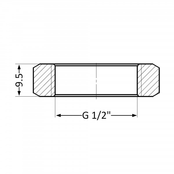 Контргайка Thermo Alliance Standart 1/2" SD40115