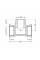 Тройник Thermo Alliance Standart 3/4" ВНВ SD41520
