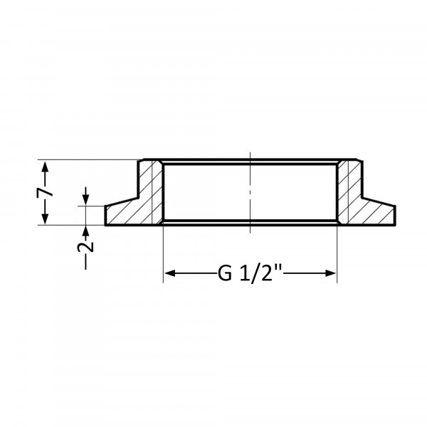 Контргайка-шайба Thermo Alliance Standart 1/2" SD40615