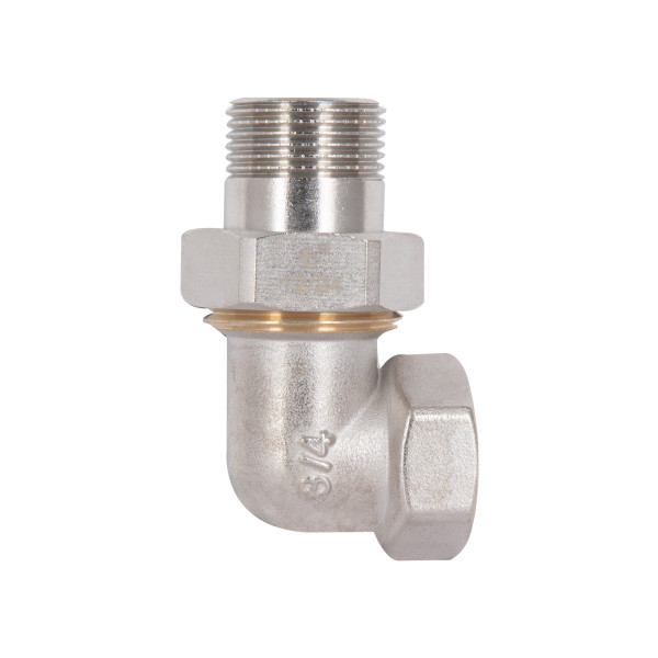 Сгон-американка Thermo Alliance Standart 3/4"ВН никель, угловой TAS191W20
