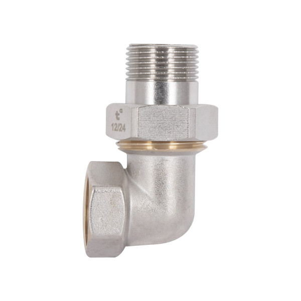 Сгон-американка Thermo Alliance Standart 3/4"ВН никель, угловой TAS191W20