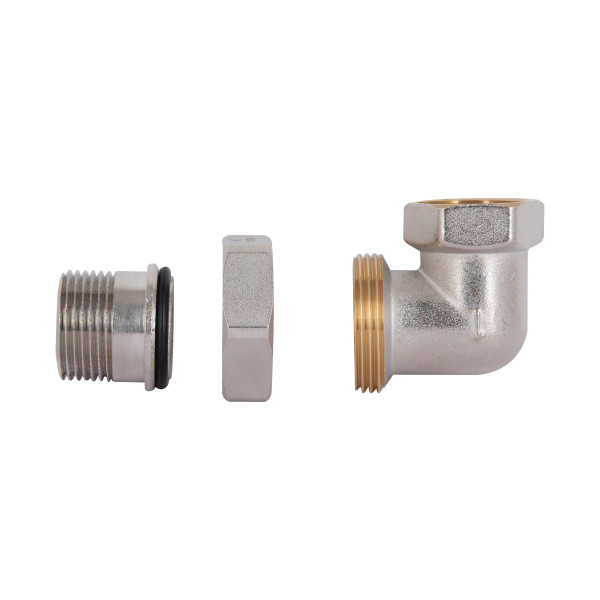 Сгон-американка Thermo Alliance Standart 1"ВН никель, угловой TAS191W25