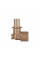 Угол натяжной Icma №1040 d20х2,8-1/2"В настенный 851040ADGW0
