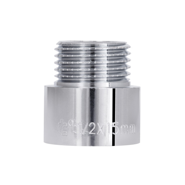 Подовжувач хромований Thermo Alliance Forte 1/2"ВЗ, L=15 мм TAF1301515
