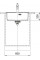 Кухонная мойка Franke Maris MRG 610-52 TL, фрагранит, 560x510 мм, оникс