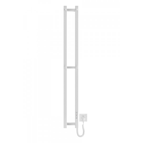 Полотенцесушитель электрический Hygge Family Slim (3.164.045797.WM), 1170x140x80 мм, с таймером-регулятором, сталь, белый матовый