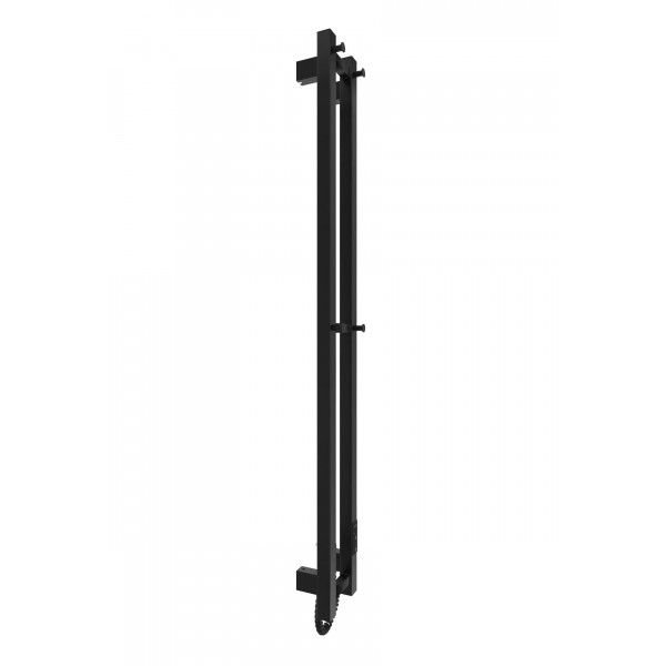 Полотенцесушитель электрический Hygge Family Slim (3.164.045618.BM), 1170x140x80 мм, с таймером-регулятором, сталь, черный матовый