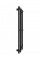 Полотенцесушитель электрический Hygge Family Slim (3.164.045613.BM), 1170x250x80 мм, с таймером-регулятором, сталь, черный матовый