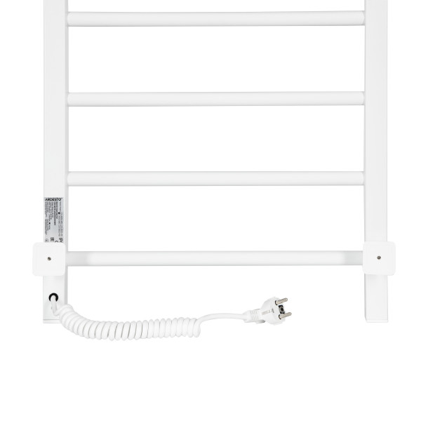 Полотенцесушитель электрический ARDESTO SMART (12-166053-4880), 480x800 мм, с таймером-регулятором, сталь, белый