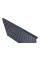 Горизонтальний дизайнерський радіатор опалення ARTTIDESIGN Rimini G 17/550/1003 сірий матовий.