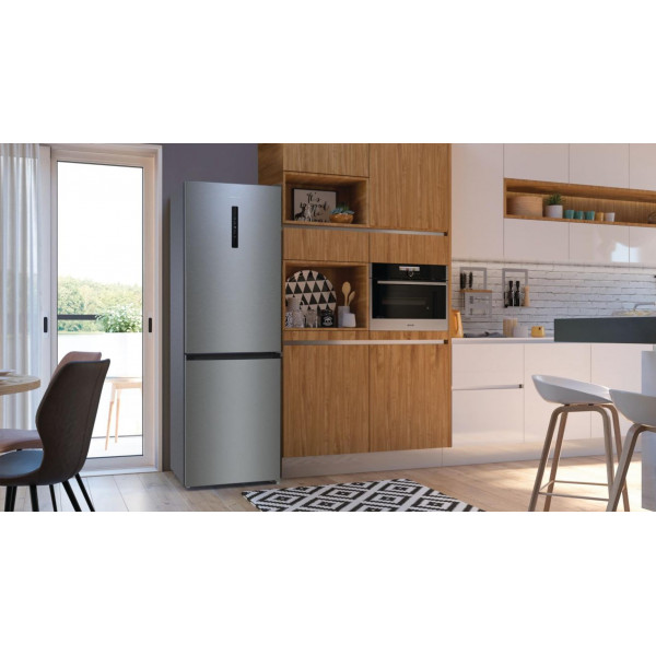 Двухкамерный холодильник Gorenje NRK6192AXL4 No Frost