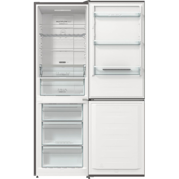 Двухкамерный холодильник Gorenje NRK6192AXL4 No Frost