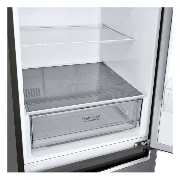 Двухкамерный холодильник LG GC-B459SLCL No Frost