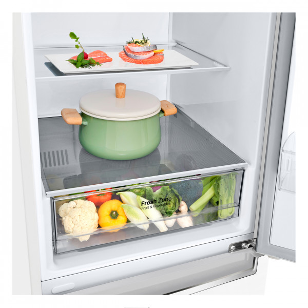 Двухкамерный холодильник LG GC-B459SQCL No Frost