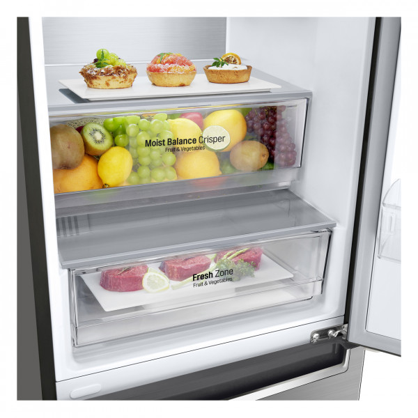 Двухкамерный холодильник LG GC-B509SMSM No Frost