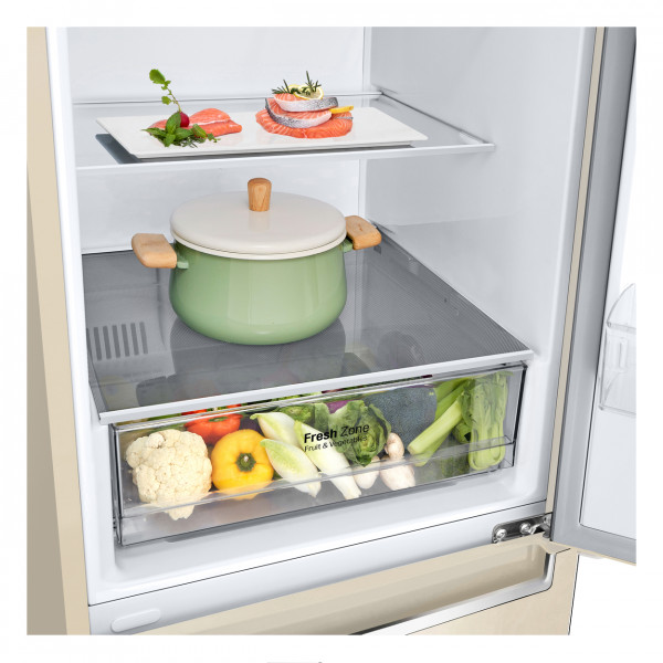 Двухкамерный холодильник LG GC-B509SECL No Frost