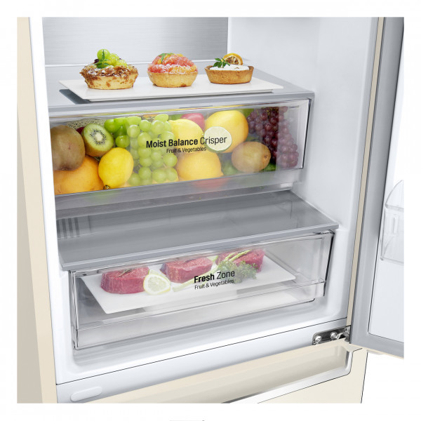 Двухкамерный холодильник LG GC-B509SESM No Frost