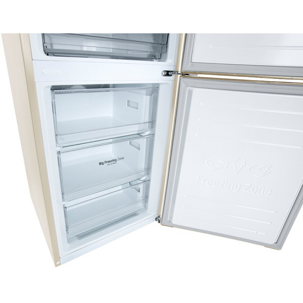 Двухкамерный холодильник LG GC-B509MEWM No Frost