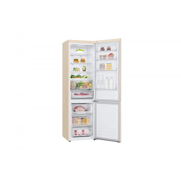 Двухкамерный холодильник LG GC-B509MEWM No Frost