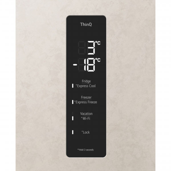 Двухкамерный холодильник LG GC-B509FEPW No Frost