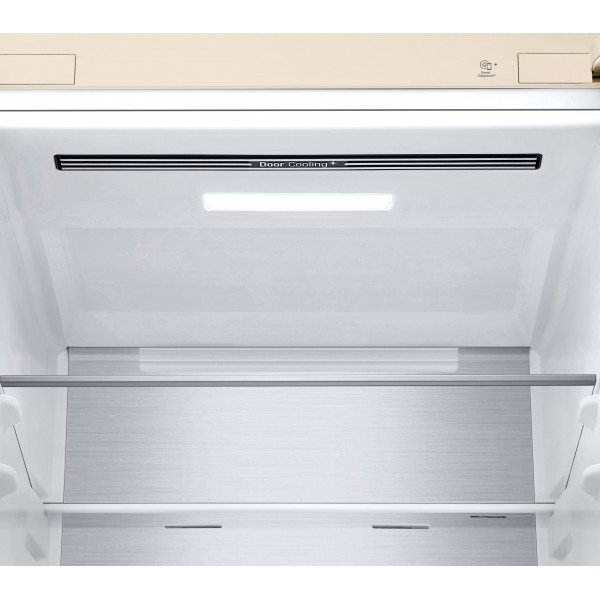 Двухкамерный холодильник LG GC-B509FEPW No Frost