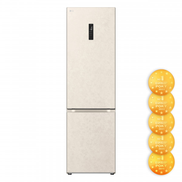 Двухкамерный холодильник LG GC-B509FEMW No Frost